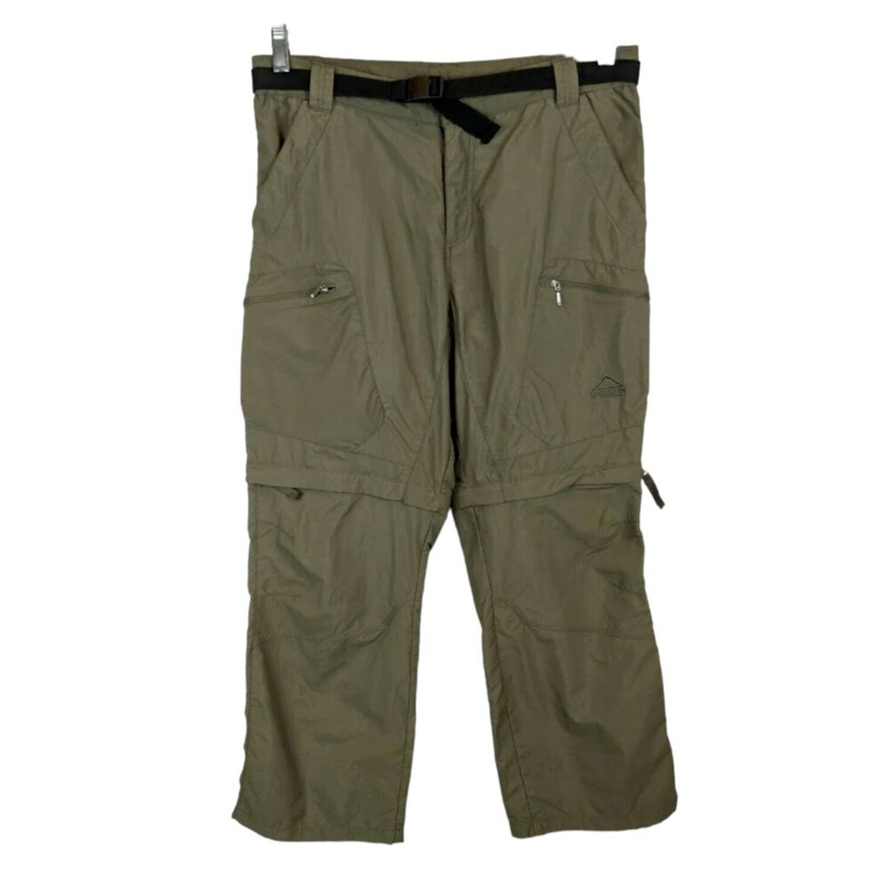 McKinley Mens Brown Convertible Cargo Shorts Pants Size S Outdoor Mountain Hiker